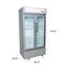 Premium Levella Premium Levella 21 cu. Ft Commercial Display Refrigerator Two Glass Door Merchandiser in Silver PRN210DX - alternate 3